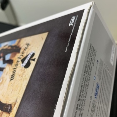 Funko POP! Albums Motorhead Ace Of Spades #08 caixa danificada