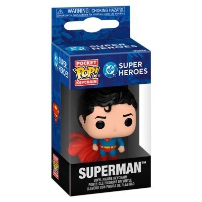 Porta chaves Funko Pop Superman- DC Comics
