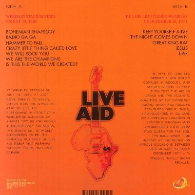 Queen – Live Aid Vinyl, LP Album