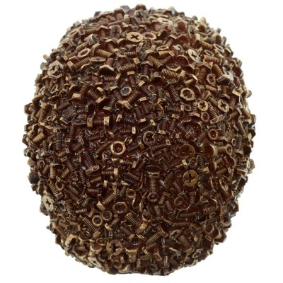 Caveira Decorativa com parafusos SK254