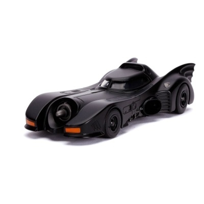 Carro Batman 1989 Hollywood Rides Diecast Model 1/32 1989 Batmobile with Figure
