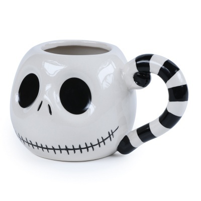 Caneca forma Jack Skellington