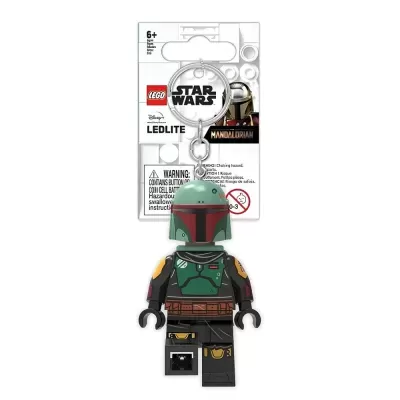 Porta Chaves  Lanterna Lego do Boba Fett de Star Wars, Mandalorian