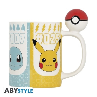 Caneca POKEMON - Mug 3D handle - Pokéball 460ml