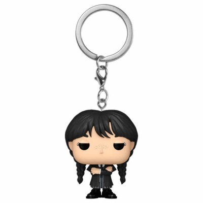 Pocket POP Keychain Wednesday - Wednesday Addams