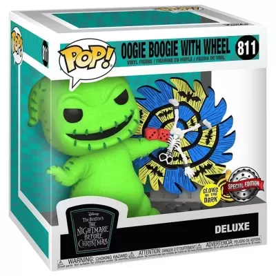 Funko Pop Disney Nightmare Before Christmas - Oogie Boogie With Wheel GITD #811