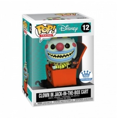 Funko Pop Exclusive - The Nightmare Before Christmas - Clown in Jack-in-the-Box #12 (caixa com pequeno defeito)