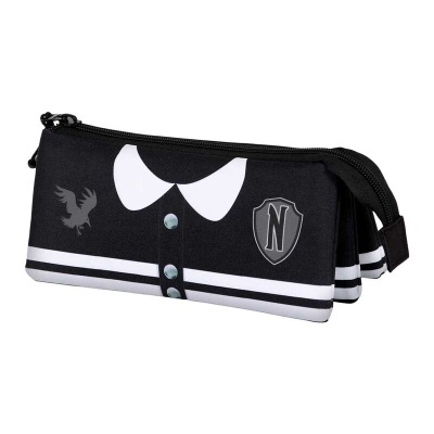 Estojo Wednesday Varsity triple pencil case