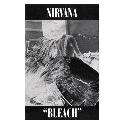 Nirvana ‎– Bleach Cassette, Album, Reissue, Black cassete