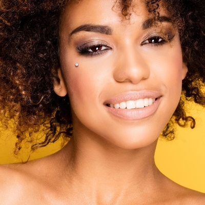 Joia em Titanio para piercing microdermal com base e chapa TID01