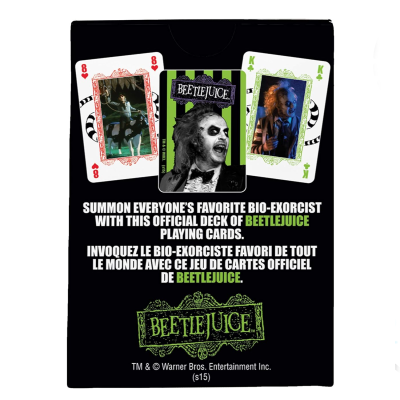 Baralho de cartas Aquarius Beetlejuice Playing Cards