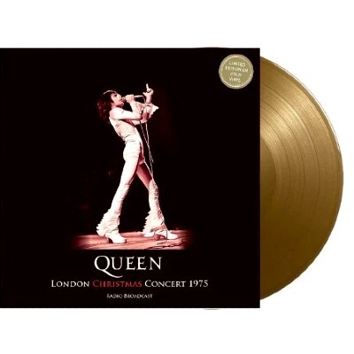 Queen – London Christmas Concert 1975 Radio Broadcast Vinyl, LP,Limited Edition, Gold Vinyl
