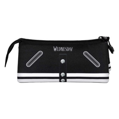 Estojo Wednesday Varsity triple pencil case