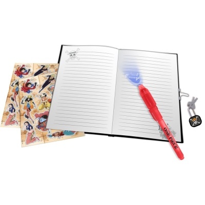 Diário One Piece Diary + magic pen