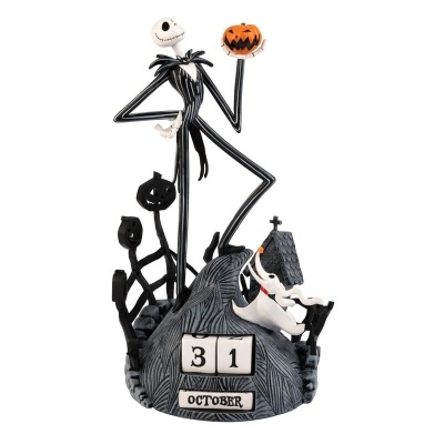 Figura Calendário Perpétuo 3D do Jack de Nightmare Before Christmas