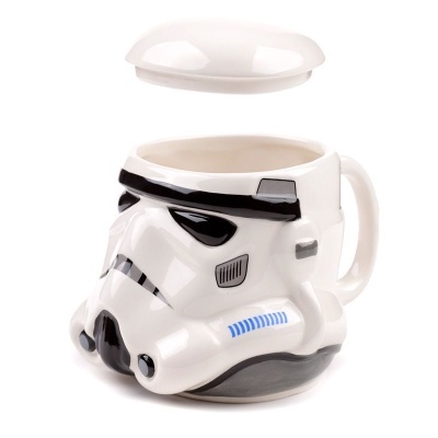 Caneca de cerâmica com forma de capacete The Original Stormtrooper