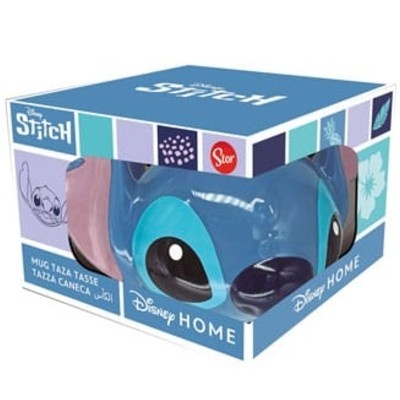 Caneca 3D Lilo & Stitch - Cabeça do Stitch 385ml