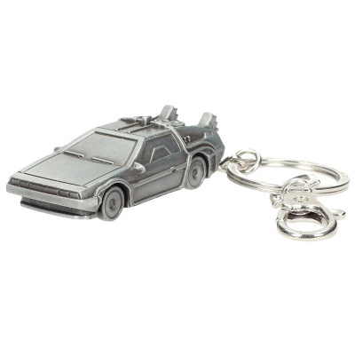 Porta- chaves Back to the Future Delorean 3D metal keychain