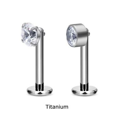 Joia de Titanio para piercing californiano orelha  TCA