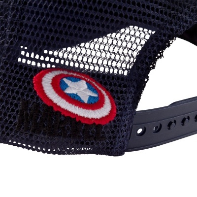Boné Captain America - Shield Logo Mesh Baseball Cap blue