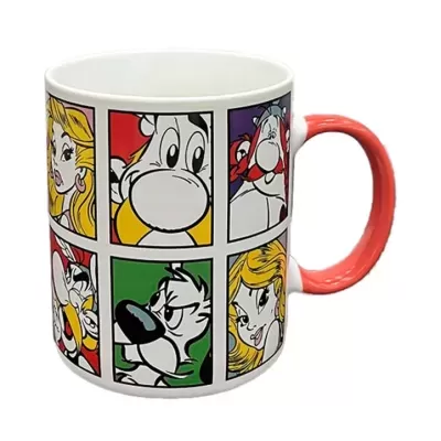 Caneca com retrato de Asterix 300ml