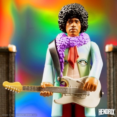 Figura Jimi Hendrix ReAction Action Figure Jimi Hendrix 10 cm