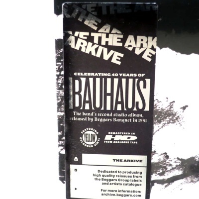 Bauhaus – Mask Vinyl, LP, Album,  Yellow 4OTH Anniversary