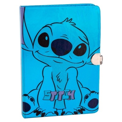 Diario Disney  Lilo & Stitch- Stitch com capa holográfica