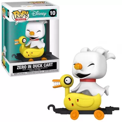 Funko Pop  - NIghtmare Before Christmas- Zero in Duck Cart  #10