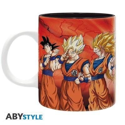DRAGON BALL SUPER - Mug - 320 ml -Gokutransformations - subli -box