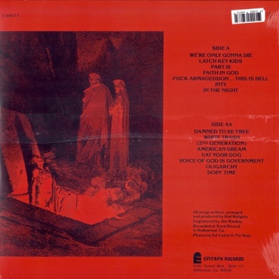 Bad Religion – How Could Hell Be Any Worse? Colored Vinyl, LP, Album, Limited Edition,40th Anniv.