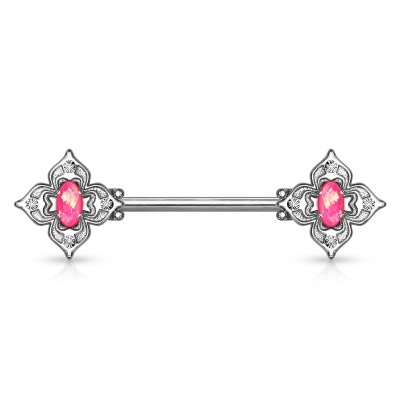 Barra de mamilo em aço KB088