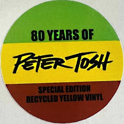 Peter Tosh – Wanted Dread & Alive Vinyl, LP, Album, S.E. Yellow [Recycled]