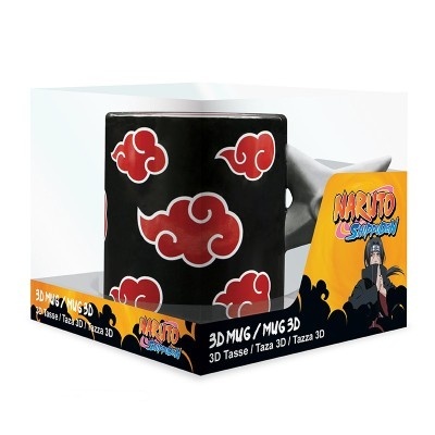 Caneca NARUTO SHIPPUDEN - Mug 3D handle - Shuriken Akatsuki