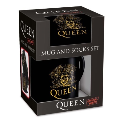 Set de caneca e meias - Queen