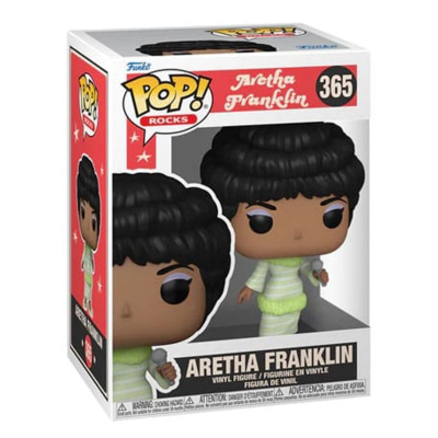 Funko Pop Rocks Aretha Franklin  Green Dress #365