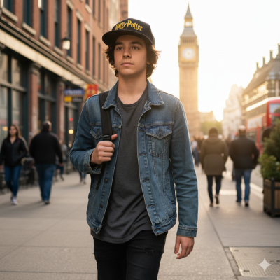 Boné bordado do Harry Potter