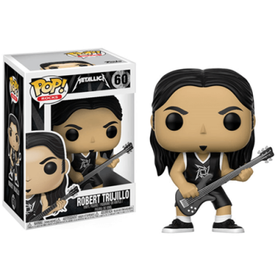 Funko Pop Rocks - Metallica - ROBERT TRUJILLO  #60