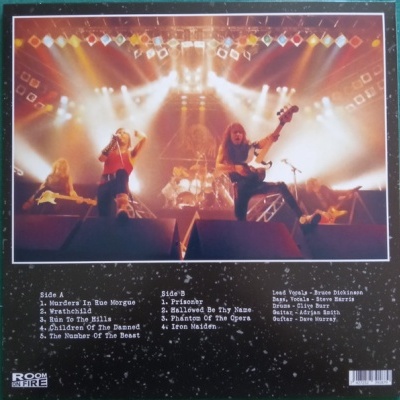 Iron Maiden – Live At The Palladium, New York, 29th June 1982 - RADIO BROADCAST -  LP, blue Vinyl - Vinil