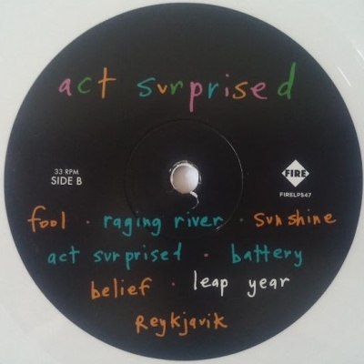 Sebadoh – Act Surprised - LP, Album, White - Vinil