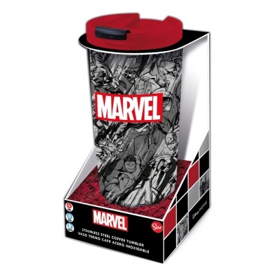 Copo de viagem em aço inoxidavel - Marvel 425ml