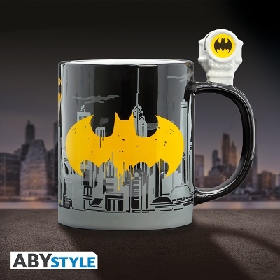 Caneca DC COMICS - Mug 3D handle - Bat-Signal & Batman