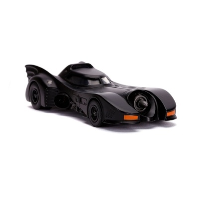 Carro Batman 1989 Hollywood Rides Diecast Model 1/32 1989 Batmobile with Figure
