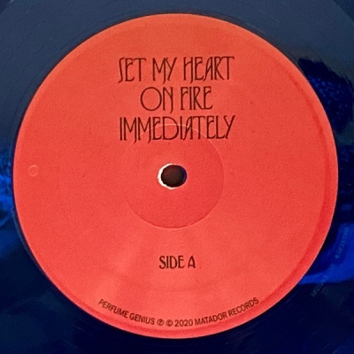 Perfume Genius – Set My Heart On Fire Immediately 2X Vinyl LP Album Limited Edition, Blue - Vinil Perfume Genius – Set My Heart On Fire Immediately 2X Vinyl LP Album Limited Edition, Blue - Vinil