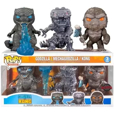 Funko POP Godzilla Mechagodzilla Kong Movie Monster Special Edition