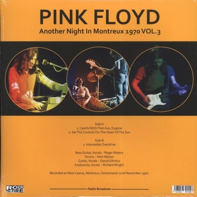 Pink Floyd – Another Night In Montreux 1970 Vol. 3 (Radio Broadcast) - LP, Limited Edition - Vinil