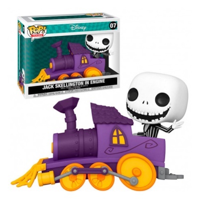 Funko POP! Trains Deluxe Disney The Nightmare Before Christmas Jack Skellington In Engine #07