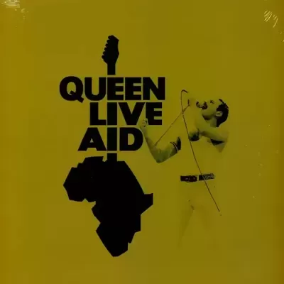 Queen Live Aid At Wembley Stadium vinyl LP Album