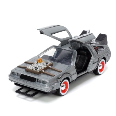 Carro Back to the Future III  DeLorean Time Machine Free Rolling