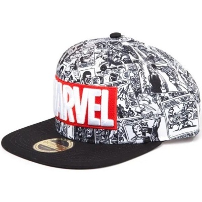 Marvel – Classic Red And White Logo Snapback
